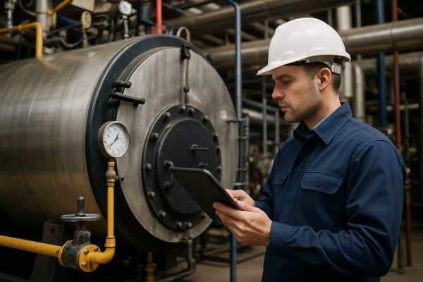 Inspeção de caldeira